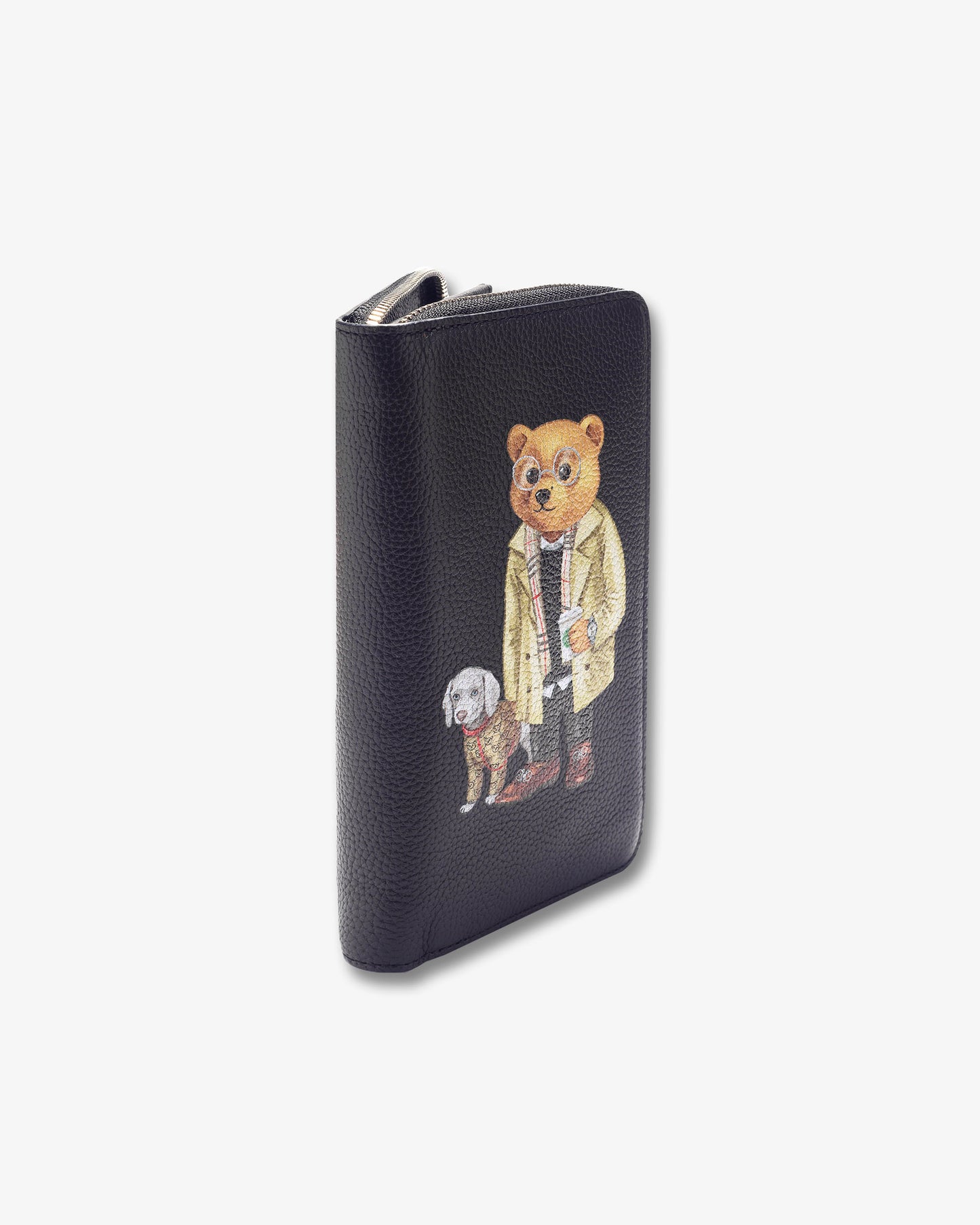 Leather Zip Wallet Filou IX.