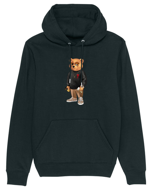 Organic Hoodie Filou XCVI. - Black