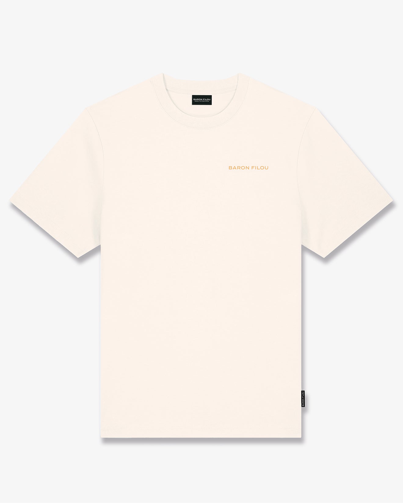 SS25 Oversized Backprint T-Shirt, Filou CXVIII. IBIZA - Pearl white