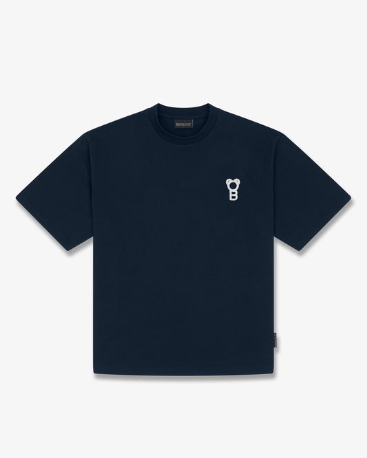 Signature Oversized T-Shirt - Navy blue