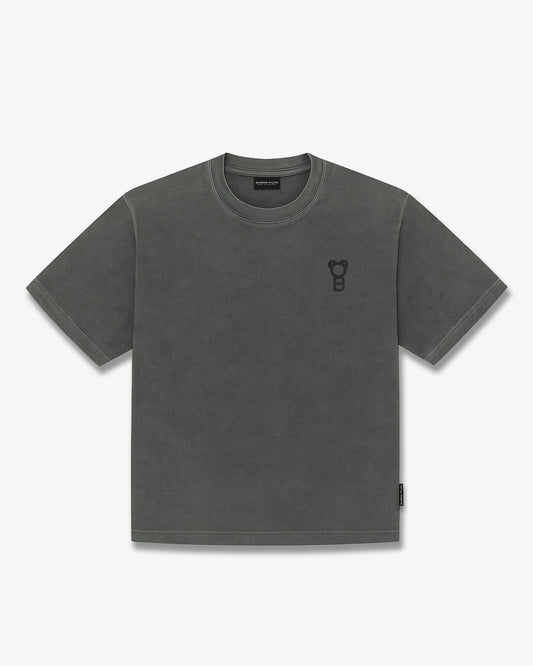 Signature Oversized T-Shirt - Stone wash grey