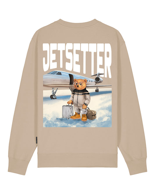 Backprint Pullover Filou CXXXVI. - Sand brown