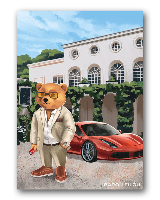 Poster Filou “The Billionaire”