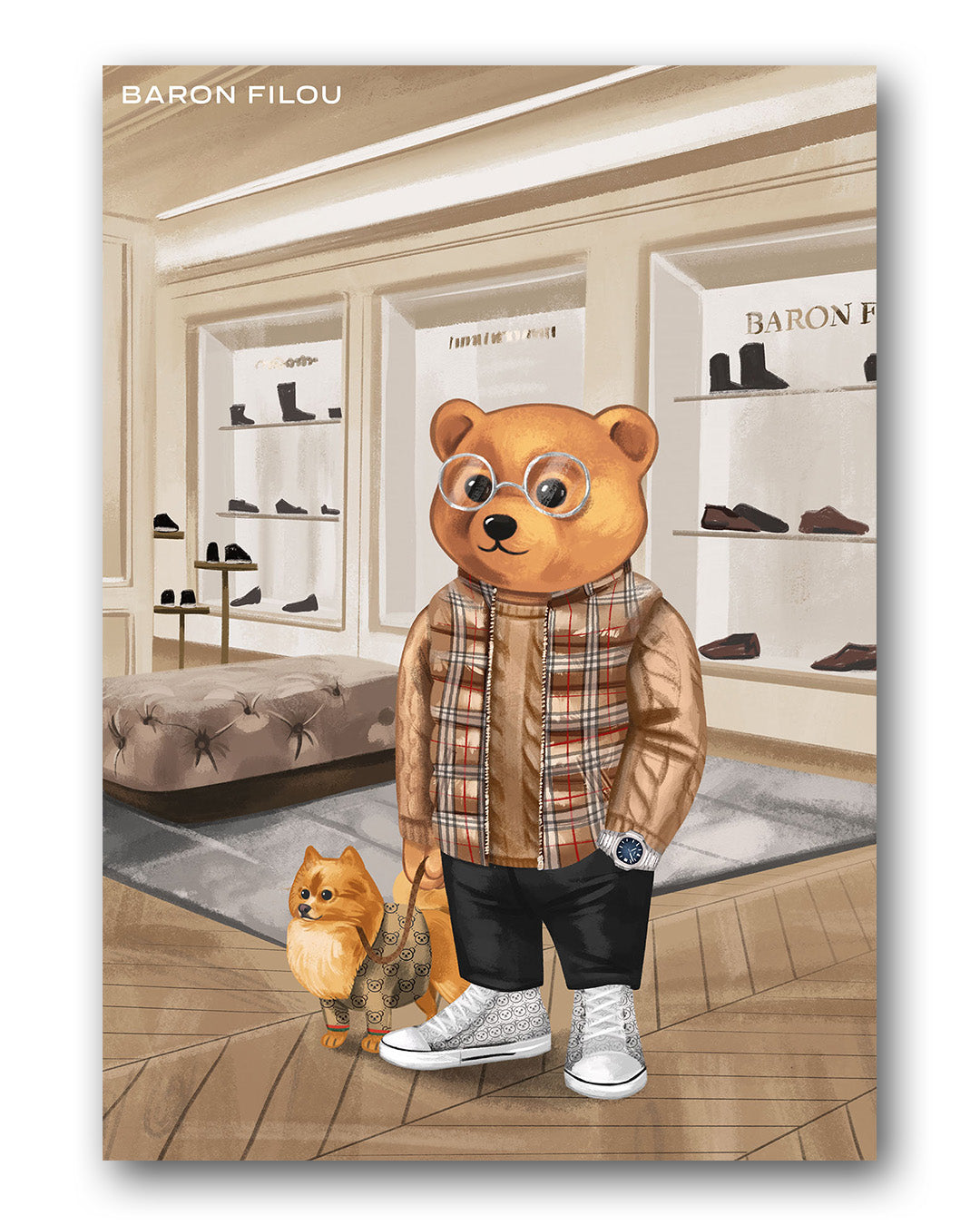 Poster Filou “The Designer Darling”
