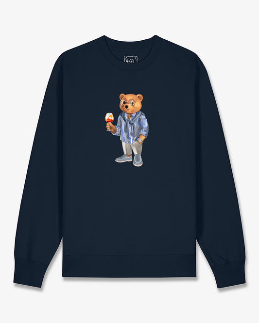 Organic Pullover Filou CXLIV. - Navy blue