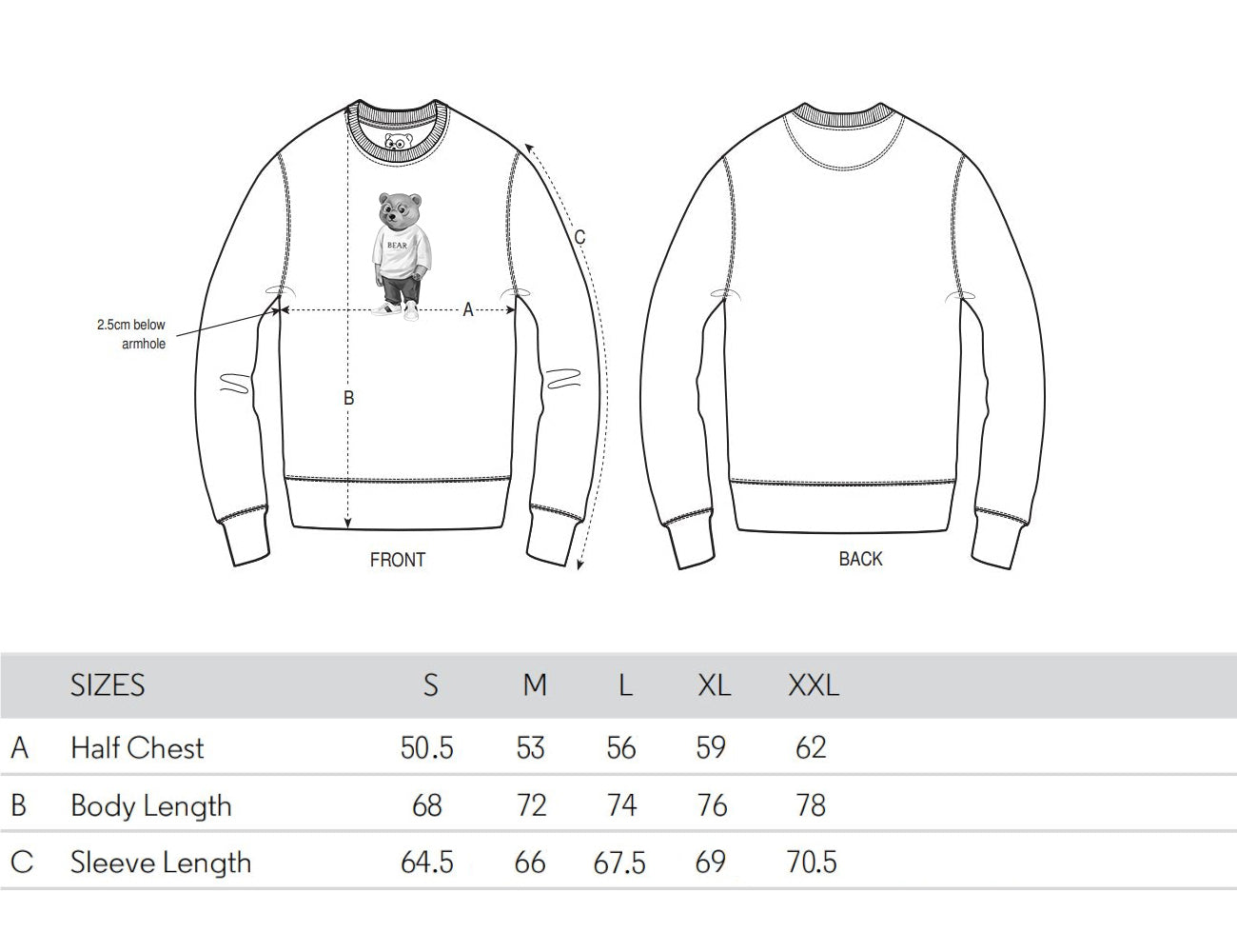 Embroidered Pullover Filou CXXXV. APRÈS SKI CLUB - Black
