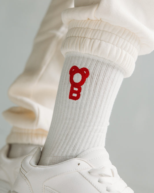 5-Pack Signature Sport Socks - Off-White