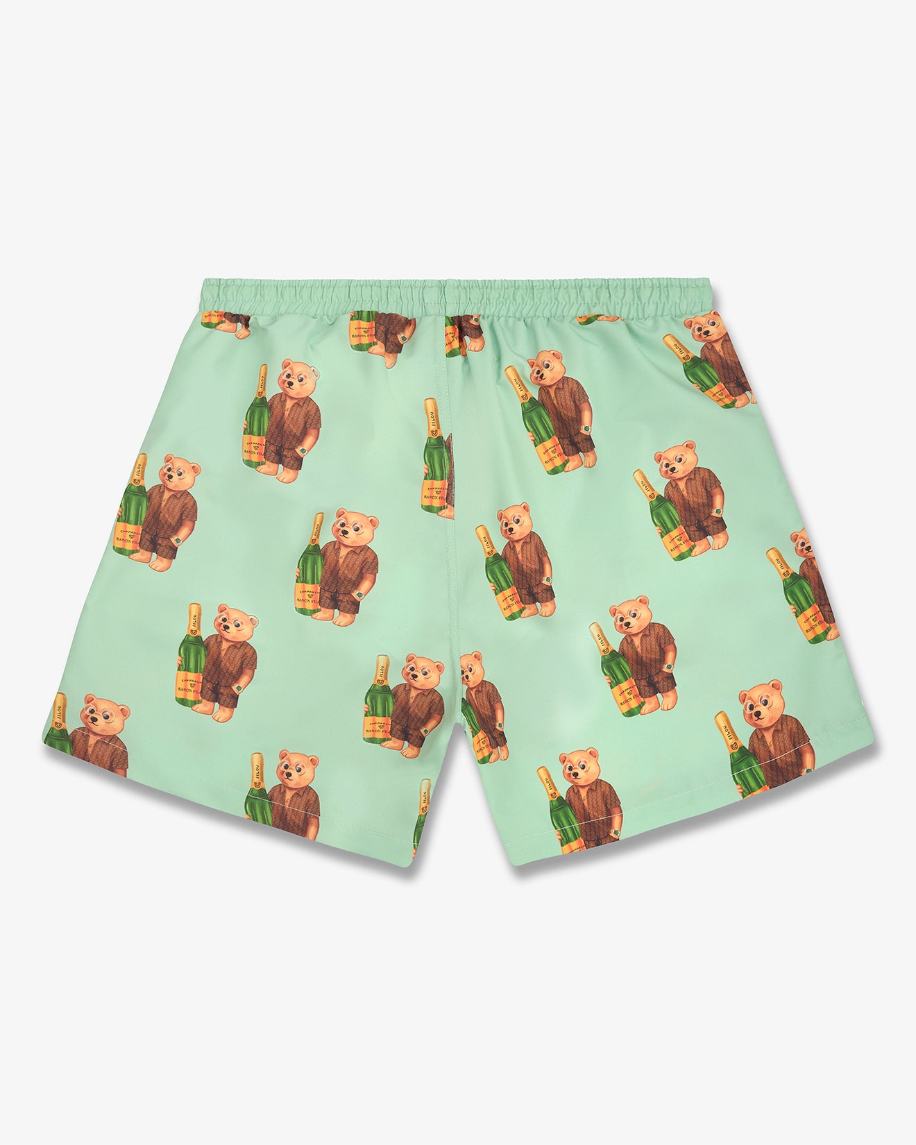 SS25 Swim Shorts Filou CXXII. Allover - Palm green