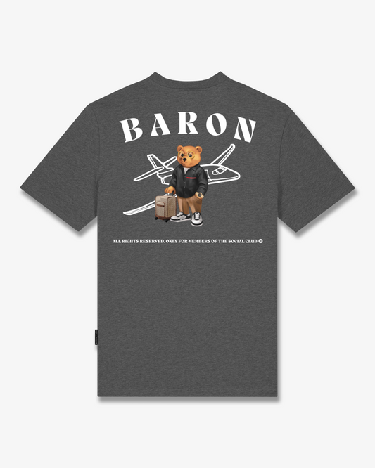 FW25 T-Shirt Filou CLI. BARON - Stone grey