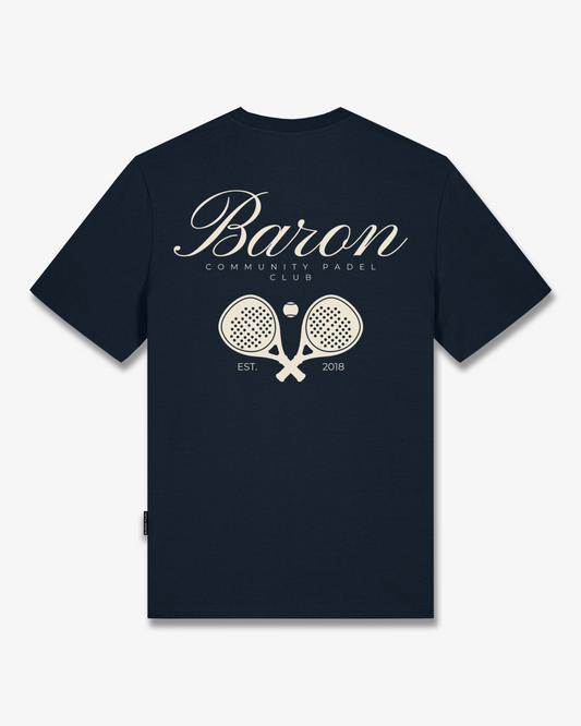 FW25 T-Shirt Filou CXXXII., Padel Club - Navy blue