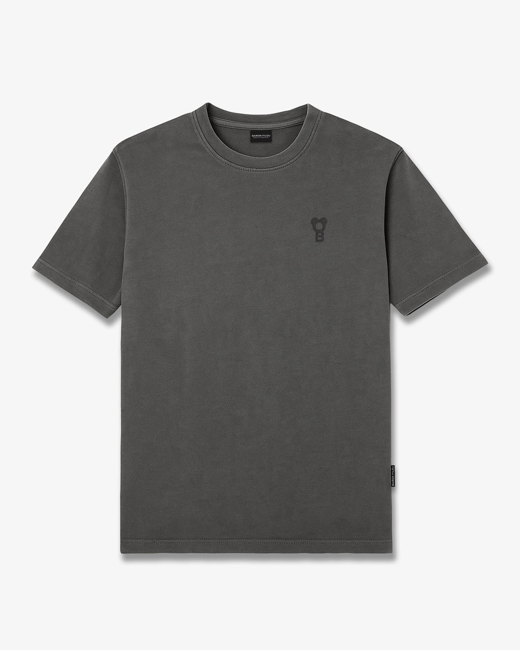 Signature T-Shirt - Stone wash grey