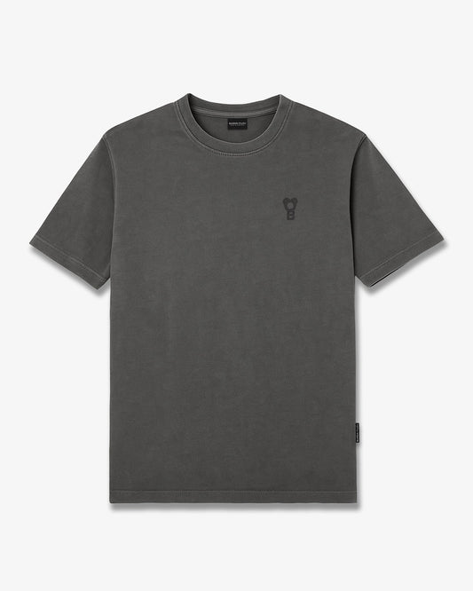Signature T-Shirt - Stone wash grey