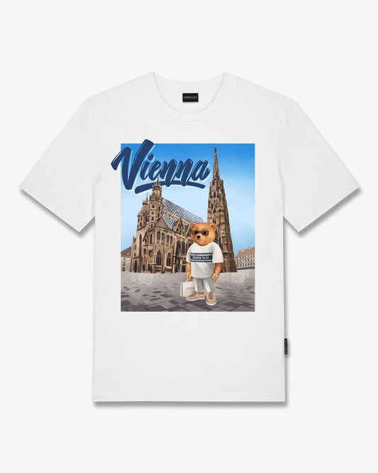T-Shirt Vienna Stephansdom - White