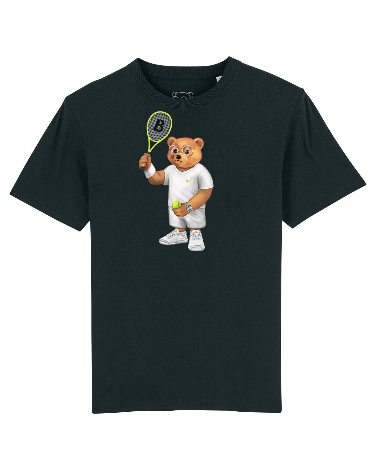 Organic T-Shirt Filou CXLV. - Black