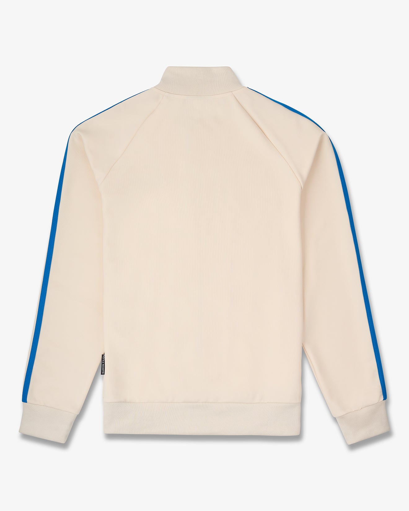 SS25 Tracksuit Jacket with Stripes, Mykonos Crew - Pearl white