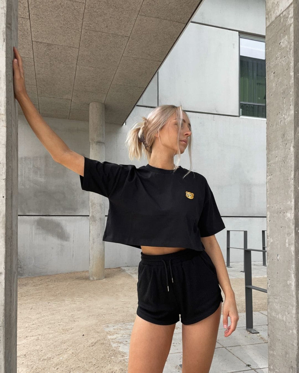 Crop Top Filou II. - Black