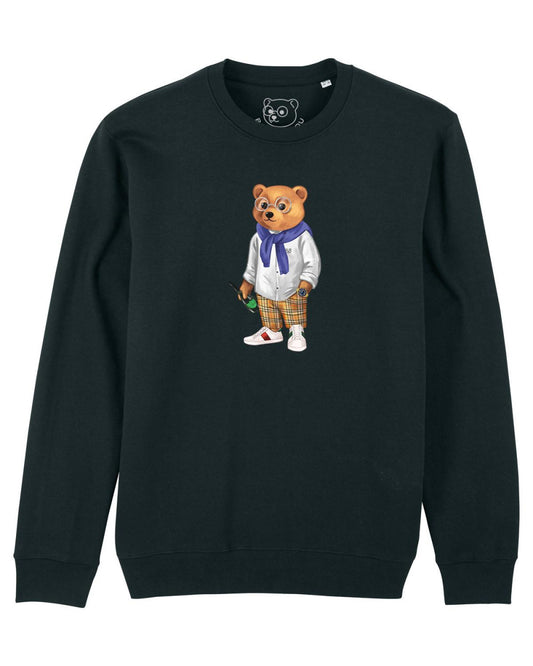 Organic Pullover Filou X. - Black
