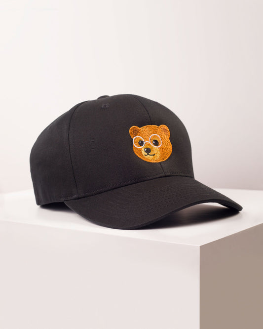 Baron Filou Cap, organic cotton - Black