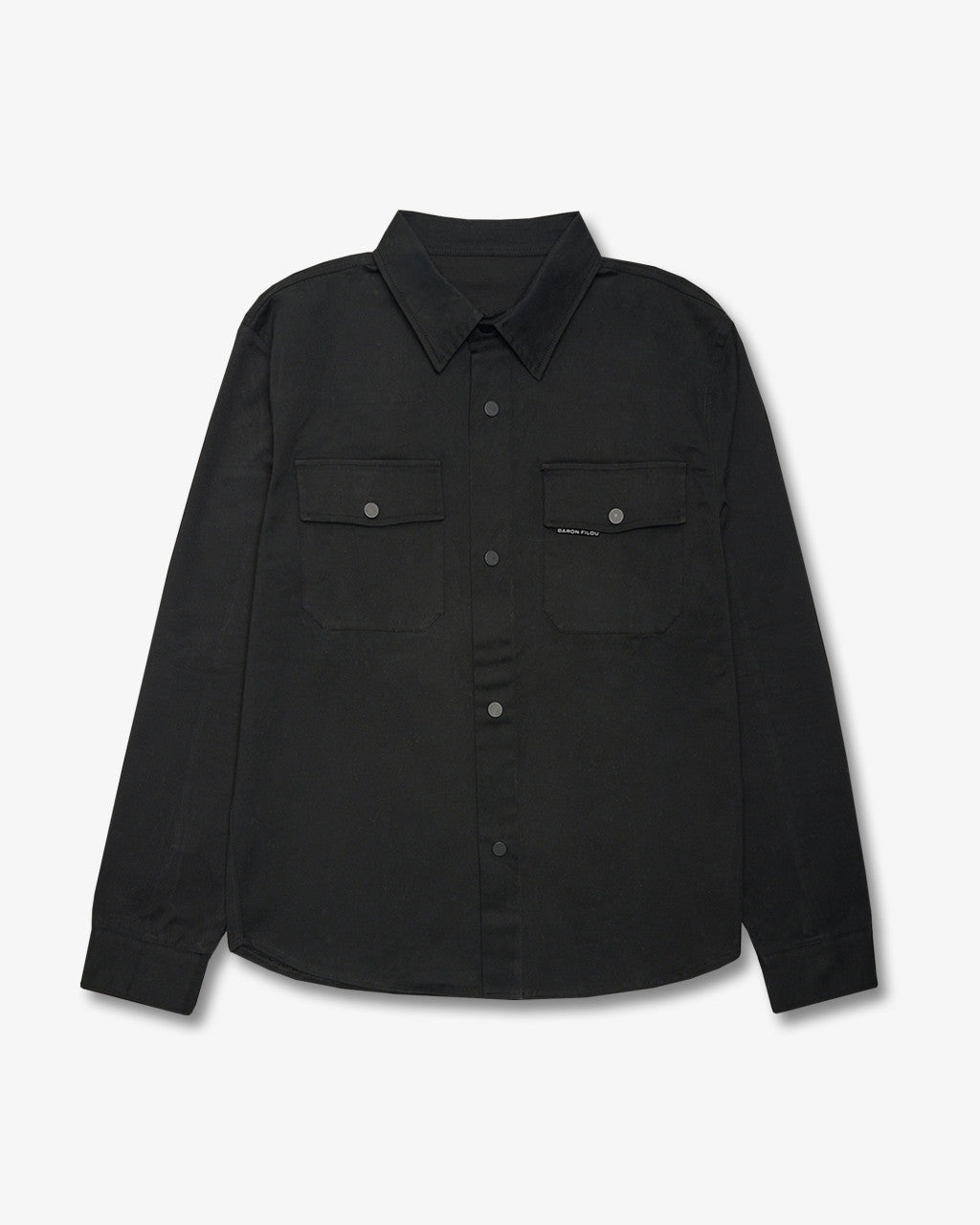 FW24 Overshirt Poster Backprint, Filou XCII. - Black