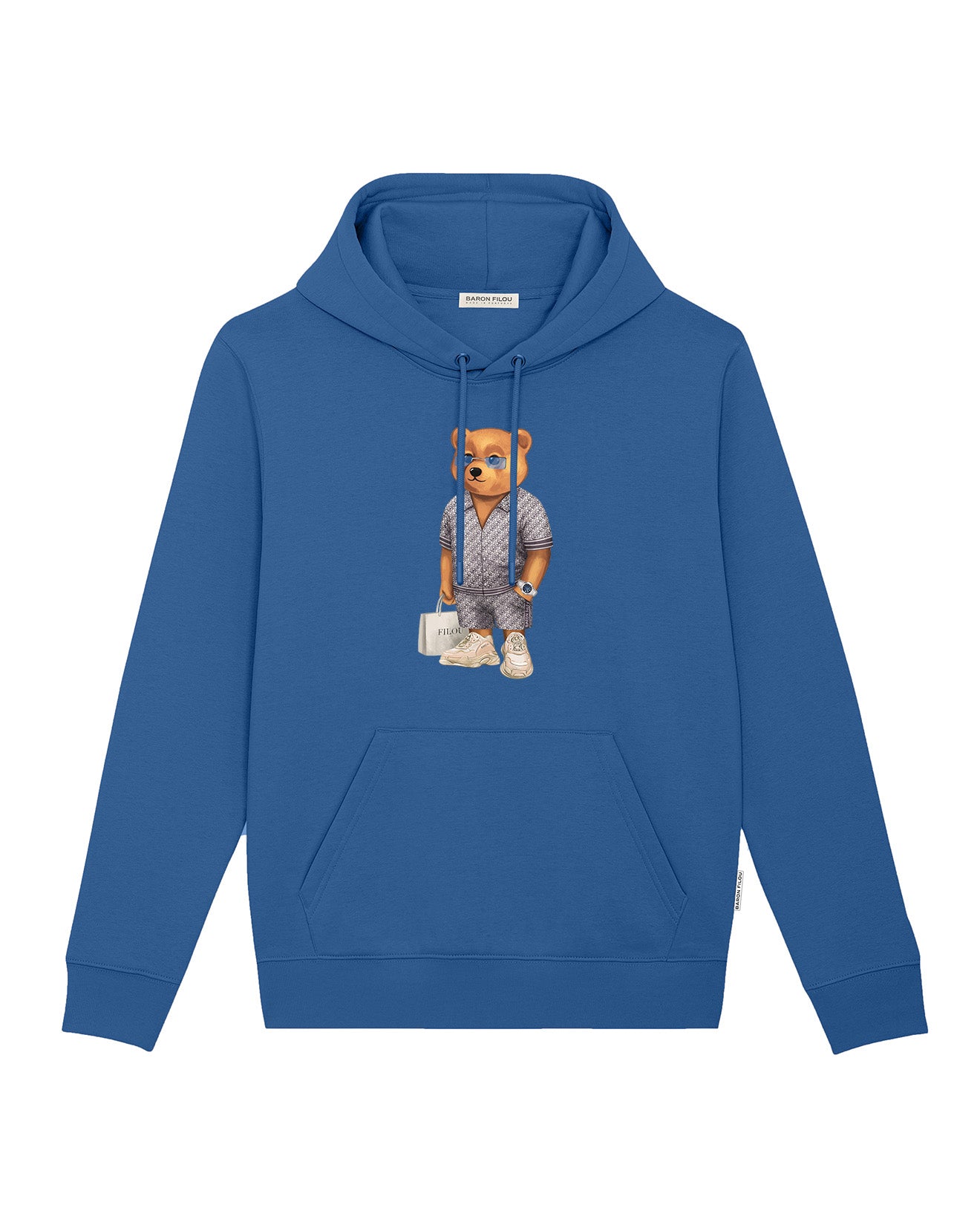 SS24 Organic Hoodie Filou LXXVIII. - Blue lagoon