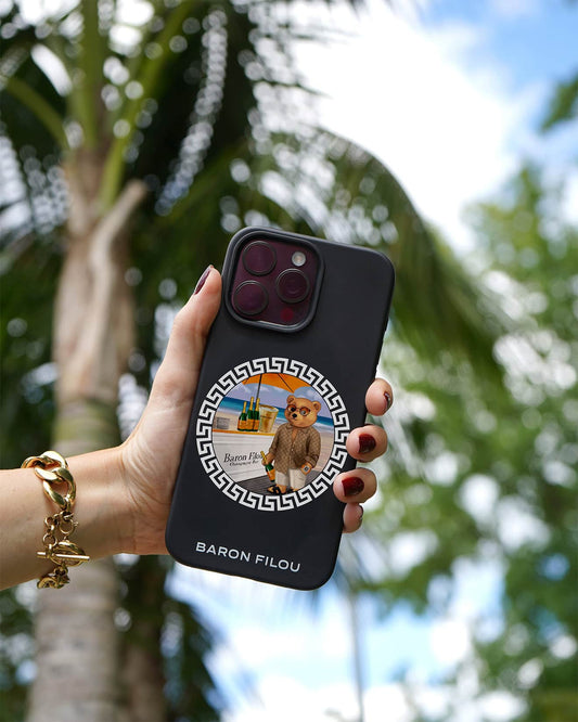 SS25 iPhone Case Baron Filou Greek-Style - Black