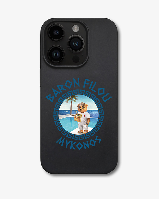 SS25 iPhone Case Baron Filou Mykonos - Black