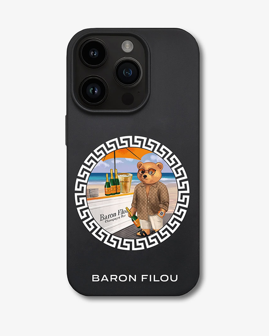 SS25 iPhone Case Baron Filou Greek-Style - Black