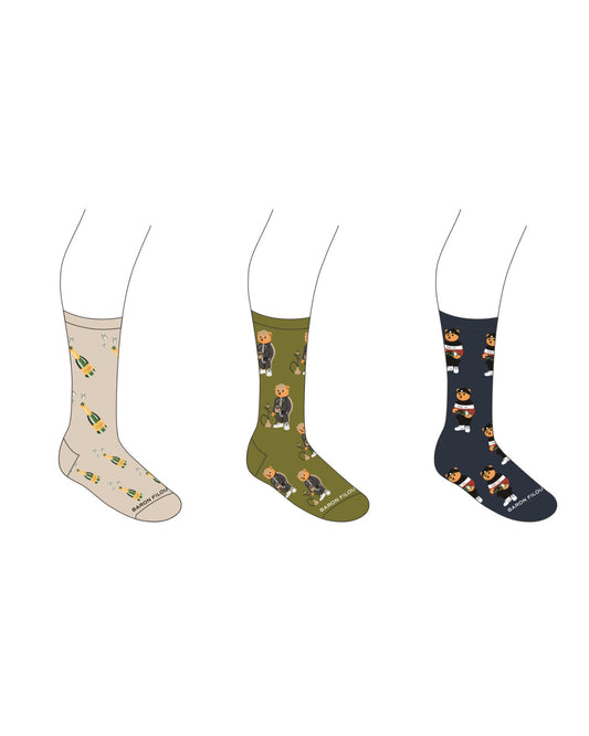 FW24 Knit Socks - Champagner