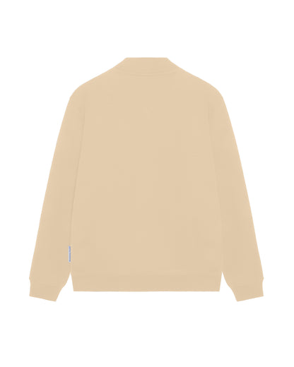 SS24 Sweat Jacket, Filou LXXVIII. - Sand brown