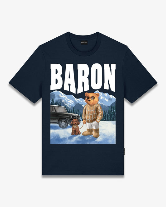T-Shirt Filou CXXXIII. BARON - Navy blue