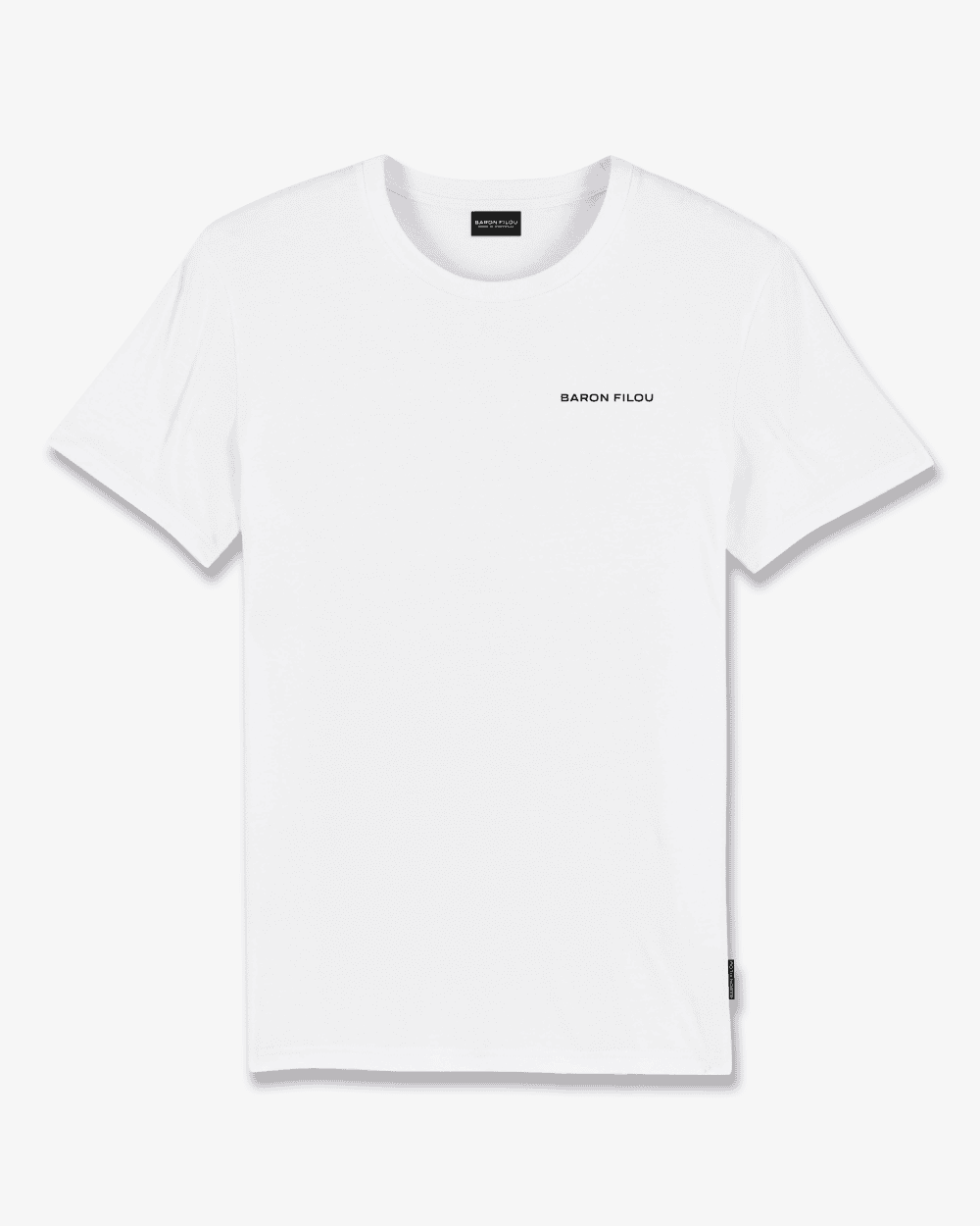 SS25 Poster Backprint T-Shirt, Filou CXV. - White