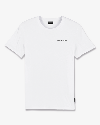 SS25 Poster Backprint T-Shirt, Filou CXXIV. - White