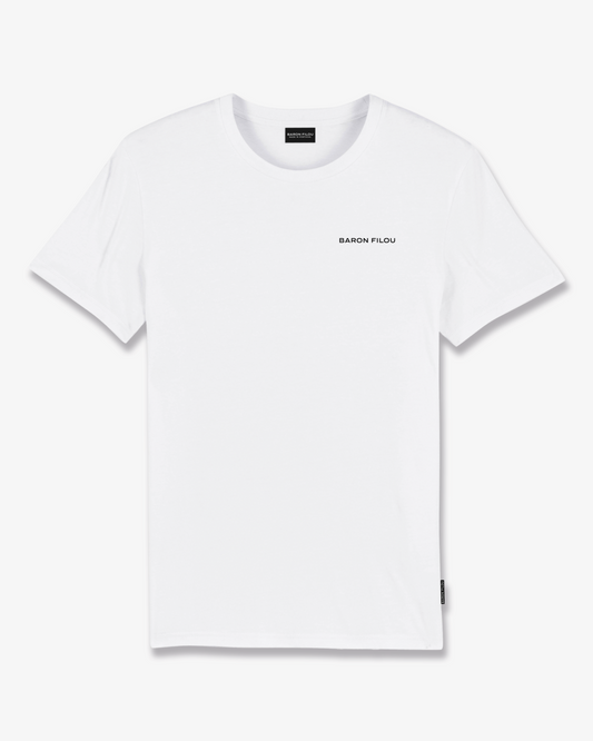 SS25 Poster Backprint T-Shirt, Filou CXXIV. - White