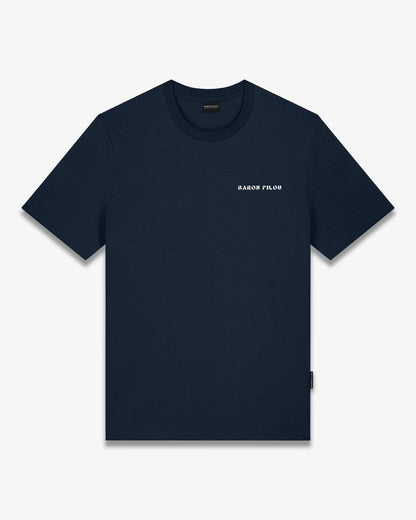 SS26 Backprint T-Shirt Filou CLXVIII. BARON - Navy blue