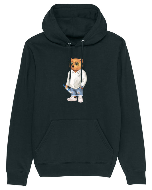 Organic Hoodie Filou XVIII. - Black