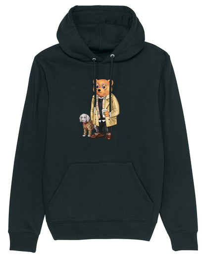 Organic Hoodie Filou IX. - Black