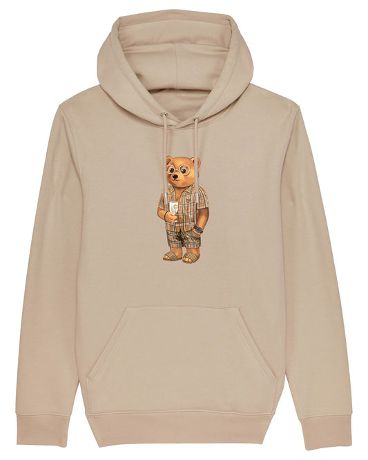 Organic Hoodie Filou LVI. - Sand brown