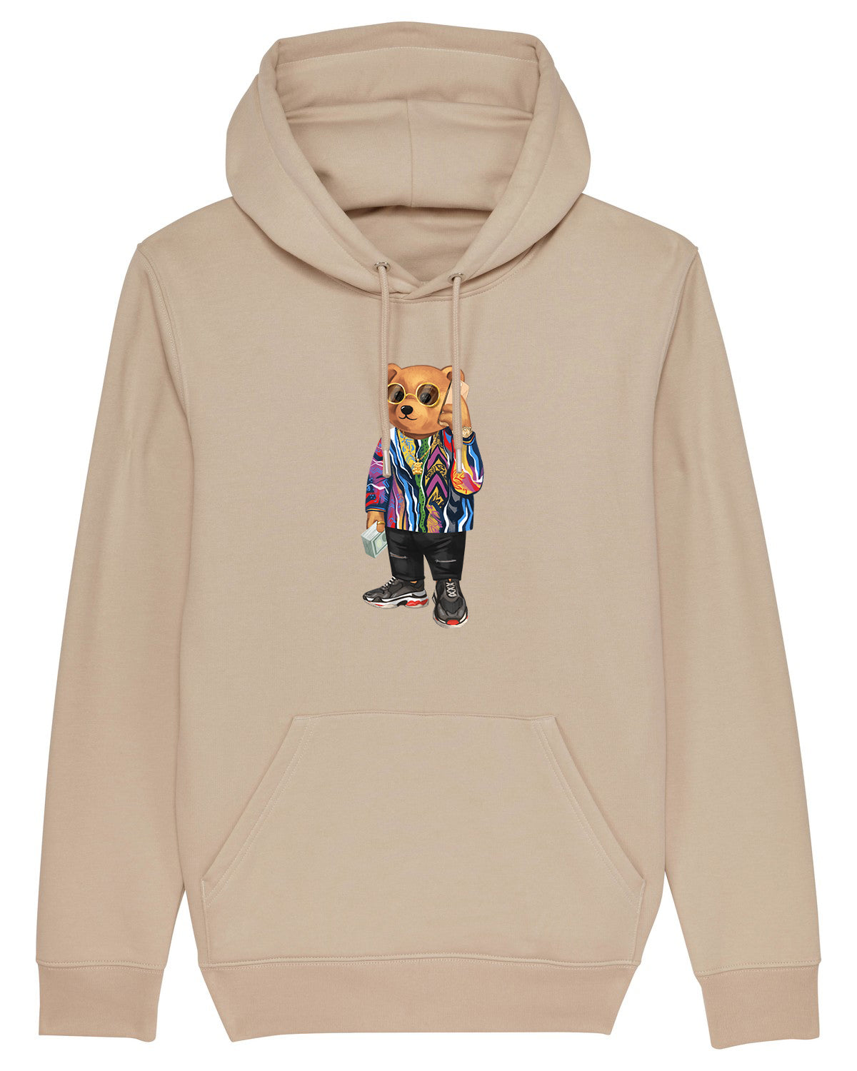 Organic Hoodie Filou LXVIII. - Sand brown