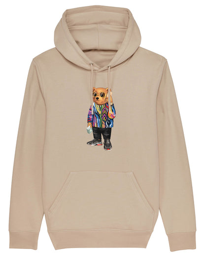 Organic Hoodie Filou LXVIII. - Sand brown