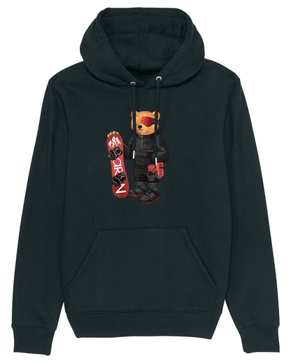 Organic Hoodie Filou LXX. - Black