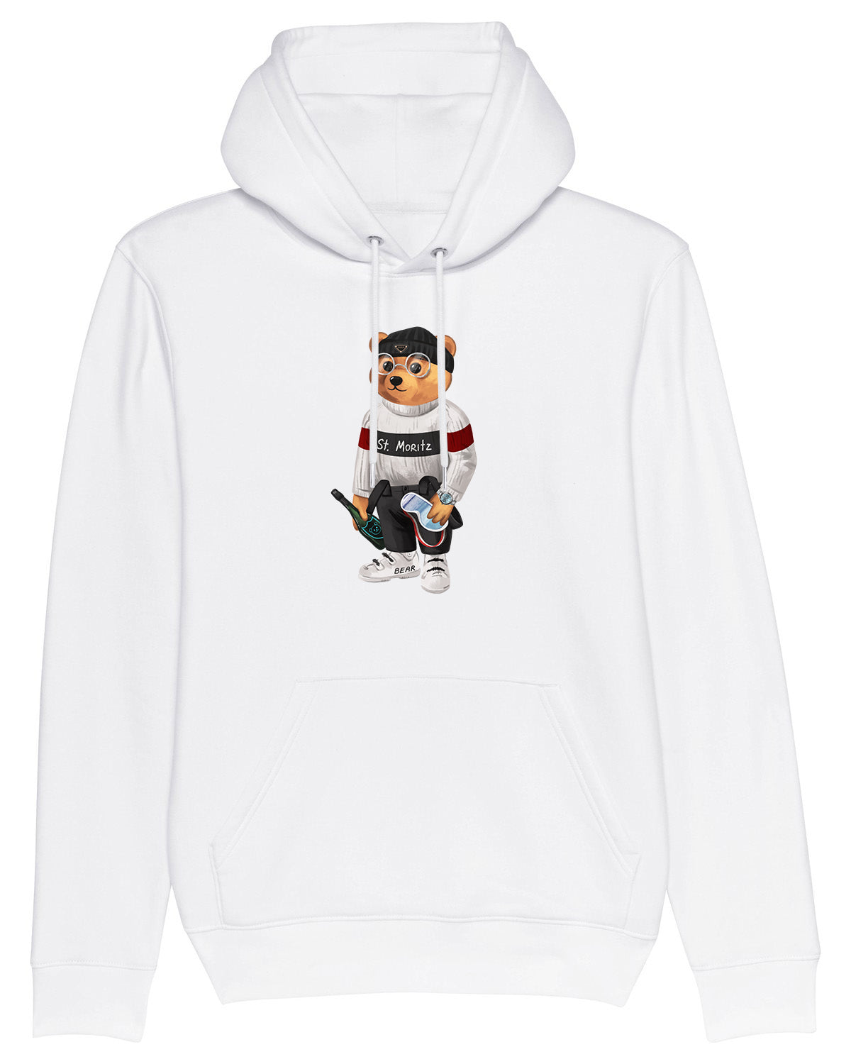 Organic Hoodie Filou LII. - White