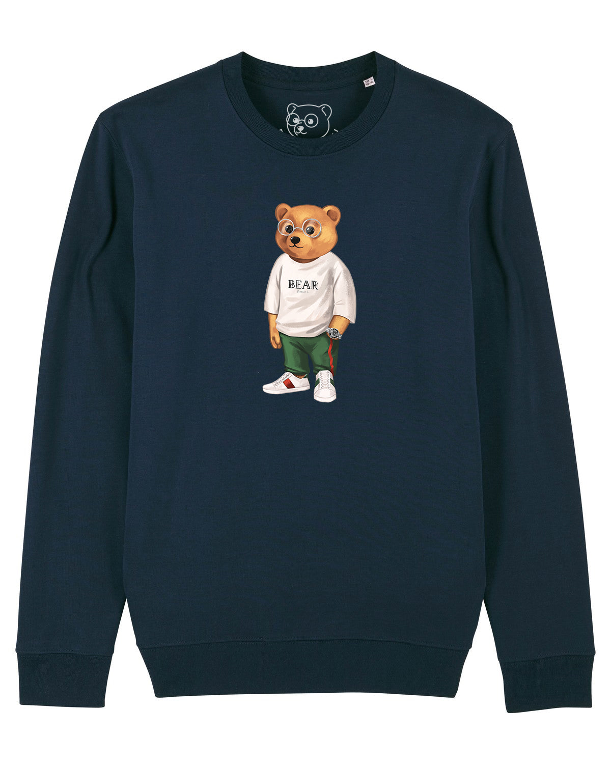 Organic Pullover Filou II. - Navy blue