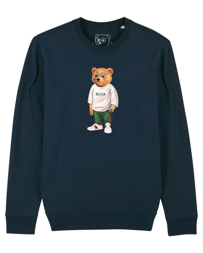 Organic Pullover Filou II. - Navy blue