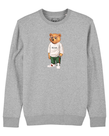 Organic Pullover Filou II. - Grey