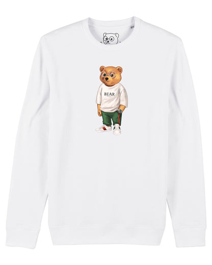 Organic Pullover Filou II. - White