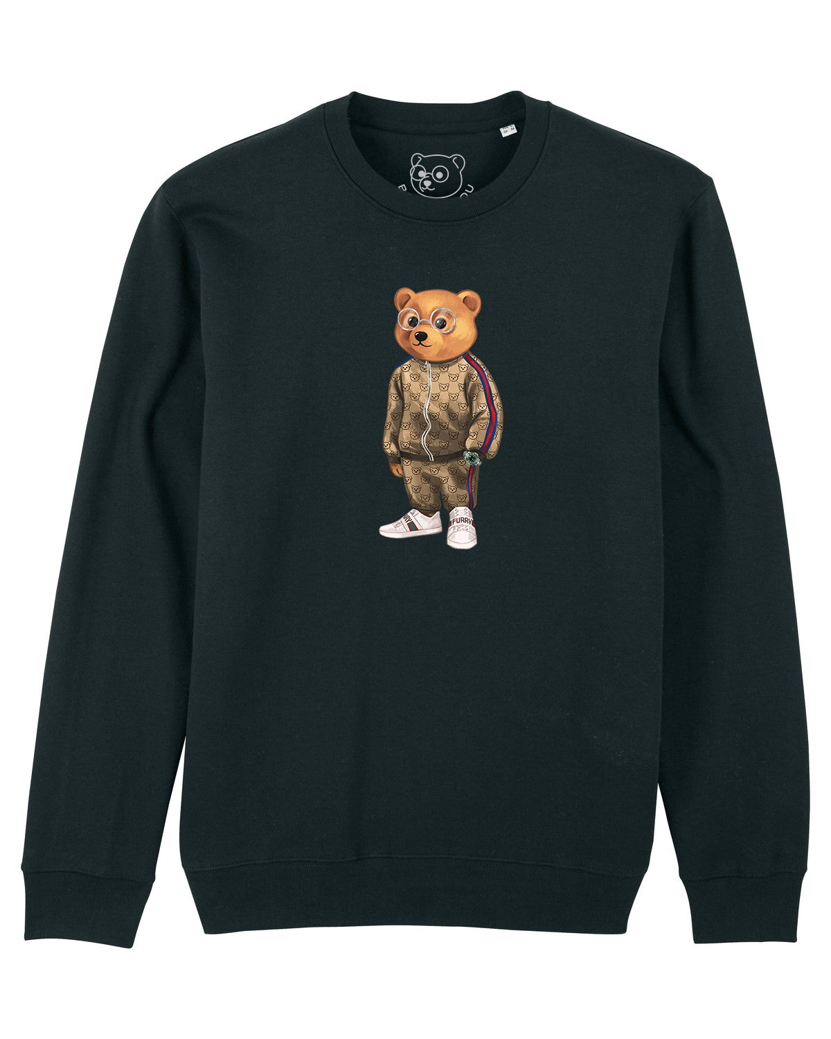 Organic Pullover Filou V. - Black