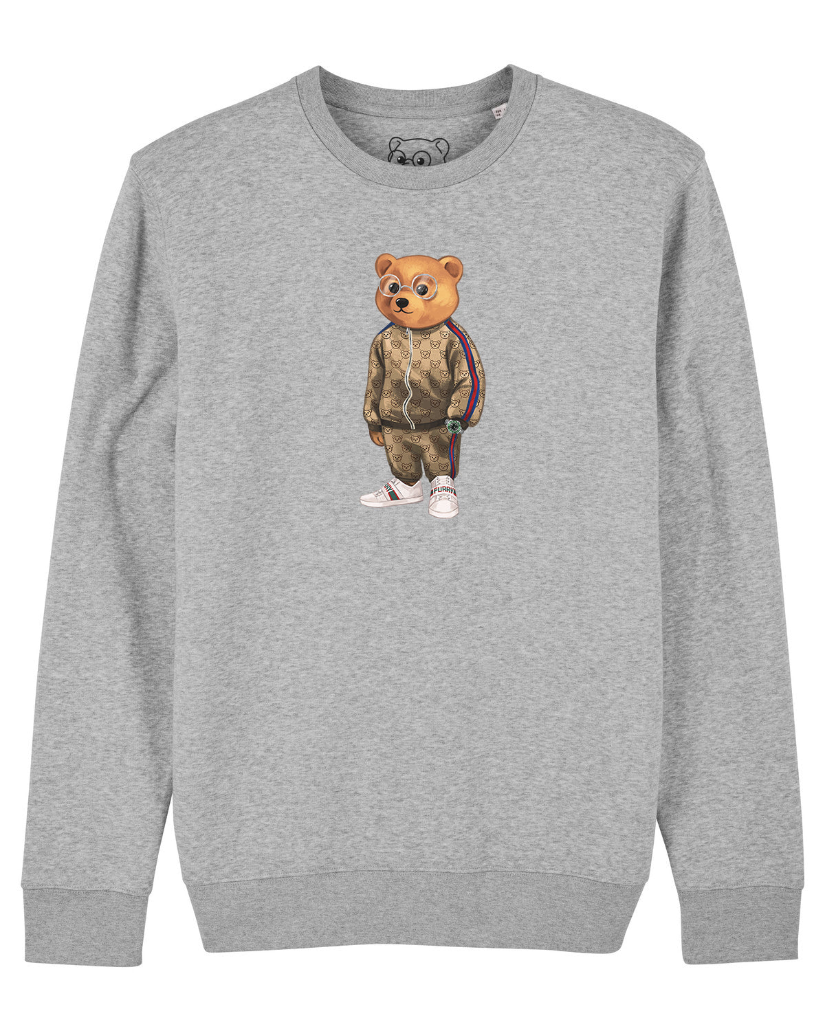 Organic Pullover Filou V. - Grey