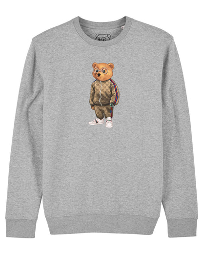 Organic Pullover Filou V. - Grey