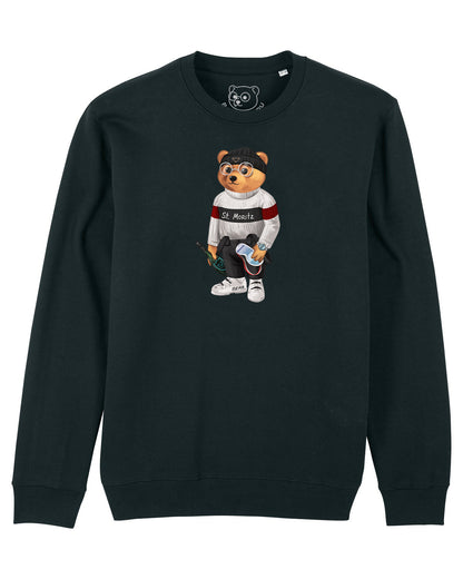 Organic Pullover Filou LII. - Black