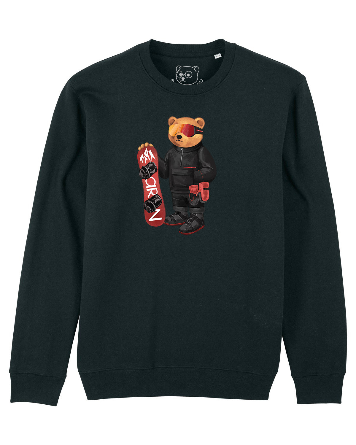 Organic Pullover Filou LXX. - Black